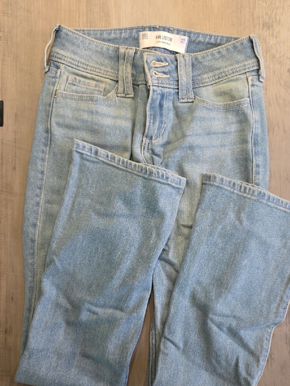 Hollister Girls 's Pale Blue  Jeans